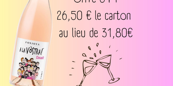 Promo aux caveaux / Le vin du mois : juin 2023